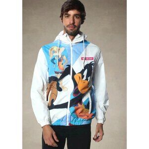 Space Jam A New Legacy Members Only Looney Tunes Jacket L Bugs Bunny Daffy Duck